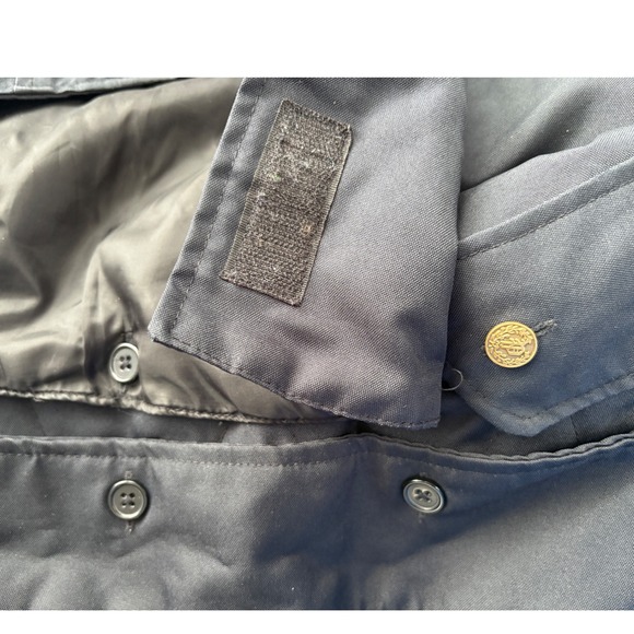 National Patrol Navy Bomber Jacket, Medium, Security, Police, Guard Winter Coat - Picture 8 of 16